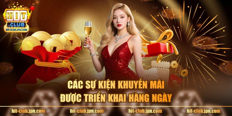 Các sự kiện khuyến mãi được triển khai hàng ngày