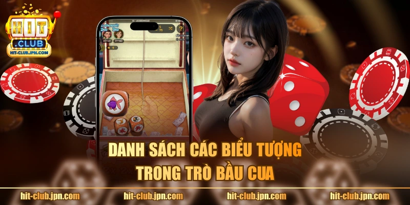 Danh sách các biểu tượng trong trò bầu cua 