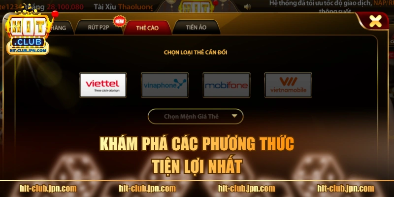 Khám phá các phương thức tiện lợi nhất