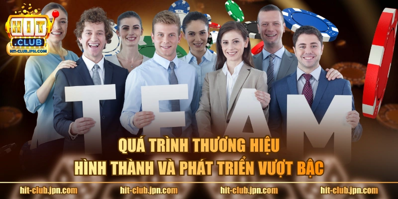 Quá trình thương hiệu hình thành và phát triển vượt bậc